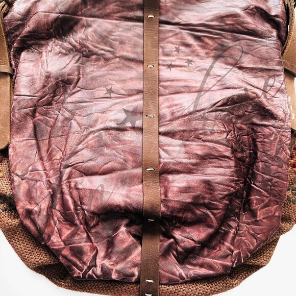 FREE PEOPLE We The Free Talia Shoulder Bag In Distressed Brown NWT - Picture 8 of 9